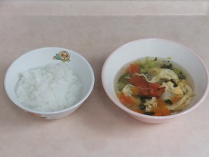 ９～１１か月 おかゆ 野菜スープ