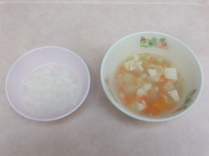 乳児食 おかゆ 野菜スープ