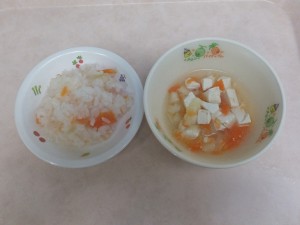 離乳食 五目がゆ 野菜スープ