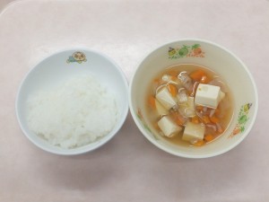 離乳食 軟飯 野菜スープ