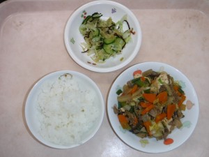 幼児食 ご飯 すき焼き風煮 即席漬け