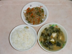 幼児食 ご飯 飛鳥汁 かみかみきんぴら