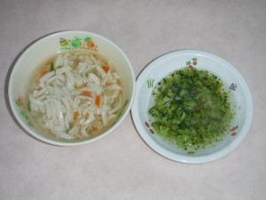 離乳食 野菜うどん ブロッコリーのぽってり煮