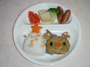 幼児食 クリスマスランチ