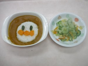 幼児食 アンパンマンカレー ドレッシング和え