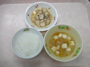 離乳食1 なんはん 鯛の煮付け 味噌汁