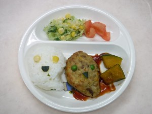 幼児食 ハロウィンプレート