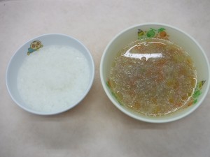 離乳食 5倍がゆ なんはん 五目スープ